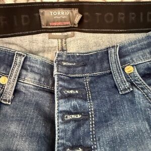 Torrid High Rise Blue Jeans